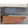 Image 2 : Antique (1920-1940) "CASE TESTED XX" KNIFE with a Leather Sheath