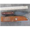 Image 4 : Antique (1920-1940) "CASE TESTED XX" KNIFE with a Leather Sheath