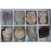 Image 4 : 32 Piece Mixed Box of MINERAL SPECIMENS (Zeolites) from India. Total Weight: 4lbs 9oz