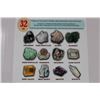 Image 8 : 32 Piece Mixed Box of MINERAL SPECIMENS (Zeolites) from India. Total Weight: 4lbs 9oz