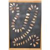 Image 2 : (62) Authentic Ancient Prehistoric Flint Arrow Points in a Wood Frame with No Glass