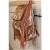 Image 2 : *Brand New* COW HIDE and Leather Backpack with a Laptop Pocket and Decorative Fringe