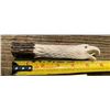 Image 1 : Hand-carved STAG Antler Handle depicting a BALD EAGLE