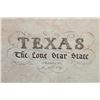 Image 4 : Big Reproduction "Republic of Texas/Alamo" Map and 6 Reproduction Texas Currency Notes