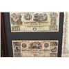 Image 8 : Big Reproduction "Republic of Texas/Alamo" Map and 6 Reproduction Texas Currency Notes