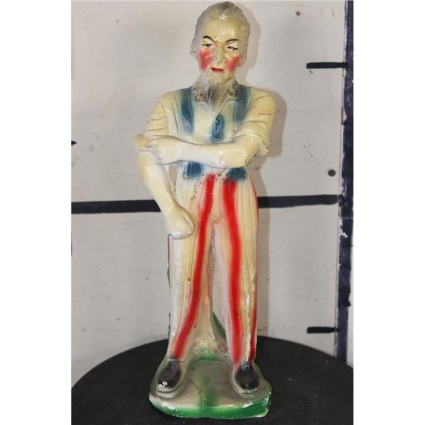 Uncle Sam American Carnival Chalkware Prize from the 1930's-40's