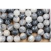 Image 6 : 12lbs 8oz of ONYX Semi-Polished Mineral Spheres from Mexico (ONE$)