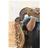 Image 4 : Large Antique Rococo Style Metal Mirror