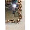 Image 8 : Large Antique Rococo Style Metal Mirror