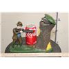 Image 2 : 1950's "Teddy and the Bear" Mechanical Bank, Early Reproduction