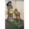 Image 8 : 1950's "Teddy and the Bear" Mechanical Bank, Early Reproduction