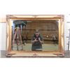 Image 1 : Big Contemporary MIRROR in an Ornate Antique Style Frame