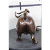 Image 7 : BRONZE "Wall Street" BULL Sculpture, Weight 3lbs