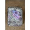 Image 1 : 3 lb Formed and Polished LABRADORITE Specimen with a Cut Base