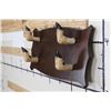 Image 3 : Unique Rack with 4 DEER Hooves on a Wooden Plaque