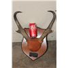 Image 2 : (3) Sets of Mounted PRONGHORNS on Wooden Plaques (ONE$)