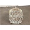 Image 14 : (3) Vintage DECANTERS and (1) Diamondback RATTLESNAKE Skin Wrapped Crown Bottle (ONE$)