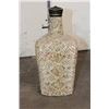 Image 9 : (3) Vintage DECANTERS and (1) Diamondback RATTLESNAKE Skin Wrapped Crown Bottle (ONE$)