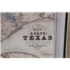 Image 6 : "Jacob De Cordova's" Limited Edition Framed Map of Texas 1849 and Framed Alamo Print (ONE$)