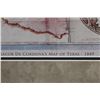 Image 7 : "Jacob De Cordova's" Limited Edition Framed Map of Texas 1849 and Framed Alamo Print (ONE$)