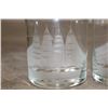 Image 2 : Set of (4) Vintage "Clipper" by Toscany Etched Old-Fashioned Whiskey Glasses (ONE$)
