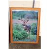 Image 9 : (4) Signed Dave N. Richards Photos of Whitetail Deer Bucks (ONE$)