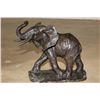 Image 1 : African ELEPHANT Bronze Sculpture, Weight 6 lbs