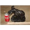 Image 2 : African ELEPHANT Bronze Sculpture, Weight 6 lbs