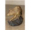 Image 4 : WOLF Bronze Sculpture, Weight 7 lbs