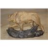 Image 5 : WOLF Bronze Sculpture, Weight 7 lbs