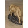 Image 6 : WOLF Bronze Sculpture, Weight 7 lbs