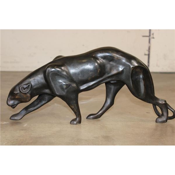 Bronze PANTHER Sculpture, Weight 10 lbs