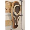 Image 3 : Big Set of WARTHOG Tusks on a Rustic Wooden Plaque