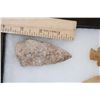 Image 8 : (33) Native American ARROWHEADS in a Display Case (ONE$)