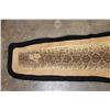 Image 3 : Big Western DIAMONDBACK RATTLESNAKE Skin and Rattle on a Double Felted Rug