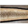 Image 6 : Big Western DIAMONDBACK RATTLESNAKE Skin and Rattle on a Double Felted Rug