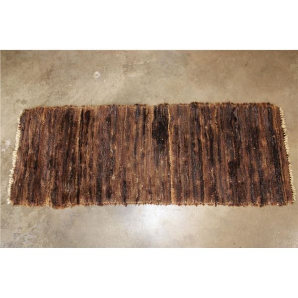 Hand-woven MINK Rug