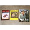 Image 1 : (3) Books. 1 Author Signed "Ace Reid Cowhide' Book, 1939 "Gone with the Wind", and "Tom Mix" (ONE$)