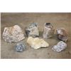 Image 1 : (7) ROCK SPECIMENS, Weight 23 lbs (ONE$)