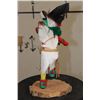 Image 6 : Hand-carved and Hand-Painted "Blue Heyeya" KACHINA DOLL by Hopi artist M.R. Lonewolf