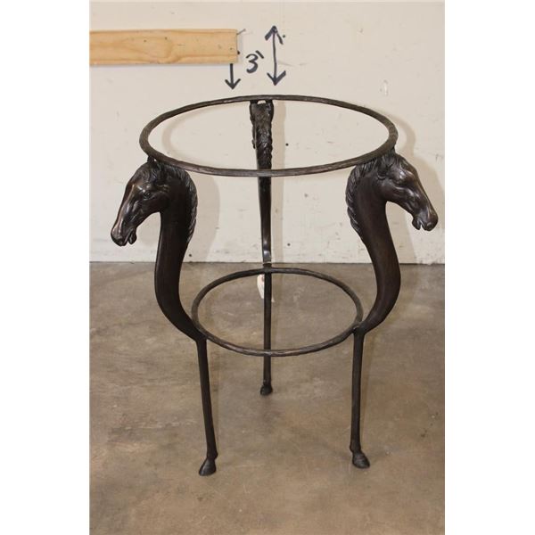 Bronze HORSE Table Base, Weight 21 lbs
