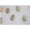 Image 6 : (17) Civil War Era "Minie Balls" Lead Bullets in a Display Case (ONE$)