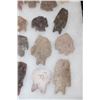 Image 7 : (30) South Texas Surface Finds Heartbreaker ARROWHEADS in a Display Case (ONE$)