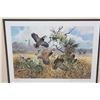 Image 2 : Limited Edition 1991 Quail Stamp and Print signed and Numbered by renowned artist John P. Cowan