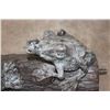 Image 6 : XL Bronze "5 FROGS on a Log" Garden FOUNTAIN, Weight 45 lbs