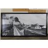 Image 1 : *Huge* Marathon Motor Oil Framed Photo Print from "Historic Photos of Texas Oil" by Mike Cox