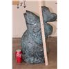 Image 2 : Big Bronze KOI FISH Fountain, Weight 43 lbs