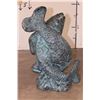 Image 4 : Big Bronze KOI FISH Fountain, Weight 43 lbs