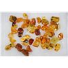 Image 2 : Authentic Raw and Polished "Baltic Gold" AMBER Gemstones, Weight 39.08 g (ONE$)