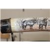 Image 3 : Scrimshawed HIPPOPOTAMUS IVORY Tusk by African artist Luciana Macina